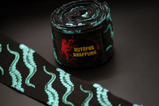 Blue Tentacle Handwraps