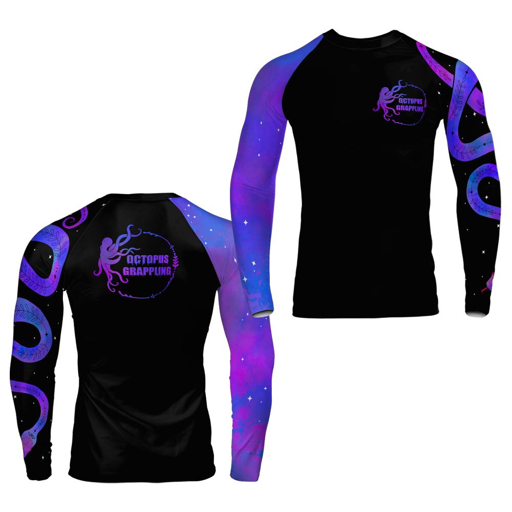 Cosmic Serpent Long Sleeve Rash Guard