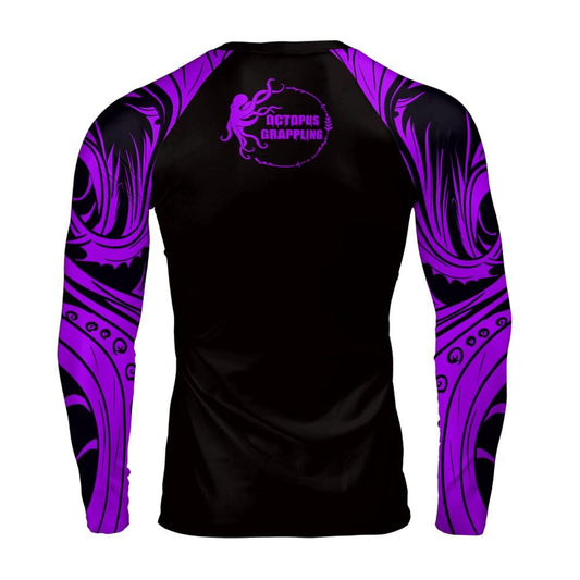 OctoSurge: The Abyss (Purple Belt Edition) Long Sleeve Rashguard