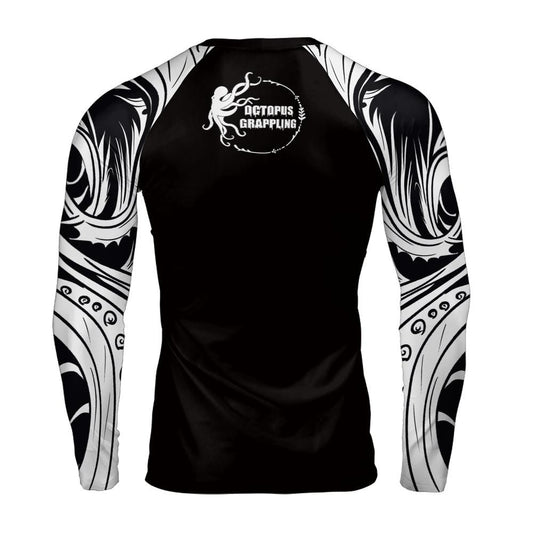 OctoSurge: The Beginning (White Belt Edition) Long Sleeve Rashguard