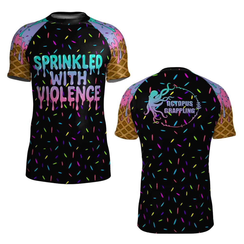 Sprinkled with Violence Short-sleeve Rashguard