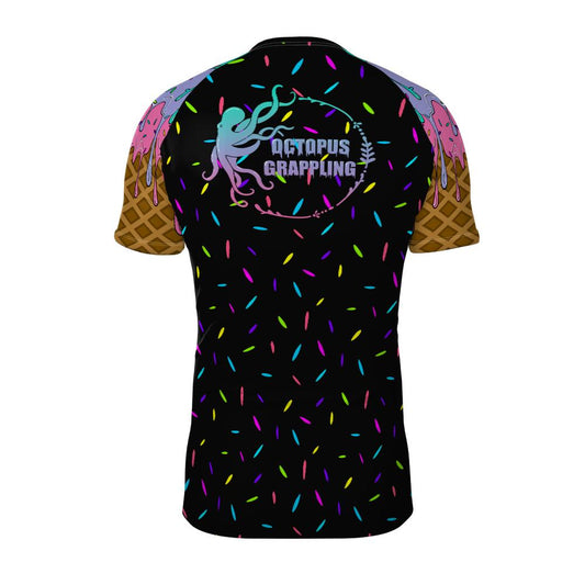 Sprinkled With Violence Short Sleeve Rashguard
