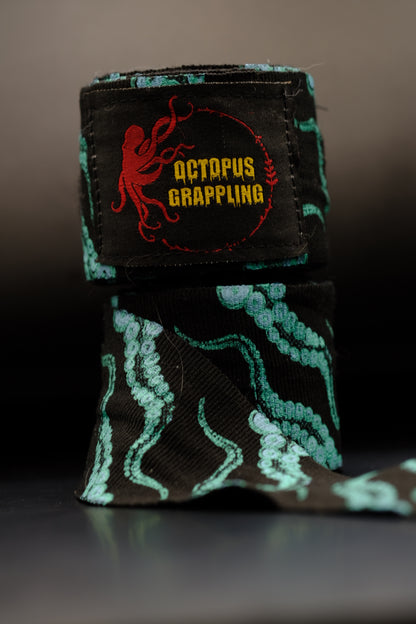 Blue Tentacle Handwraps