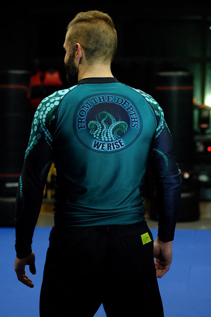 From the Depths We Rise Long Sleeve Rashguard