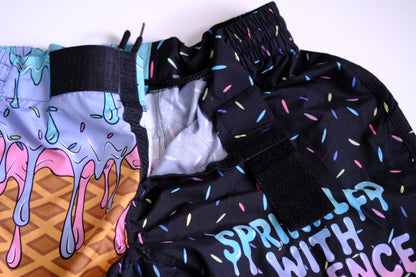 Sprinkled with Violence Fight Shorts