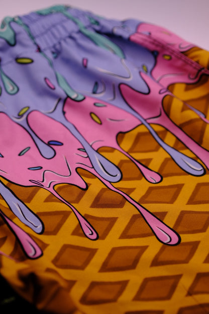 Sprinkled with Violence Fight Shorts