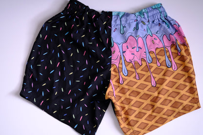 Sprinkled with Violence Fight Shorts