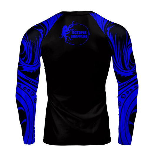 OctoSurge: Deep Currents (Blue Belt Edition) Long Sleeve Rashguard