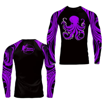 OctoSurge: The Abyss (Purple Belt Edition) Long Sleeve Rashguard