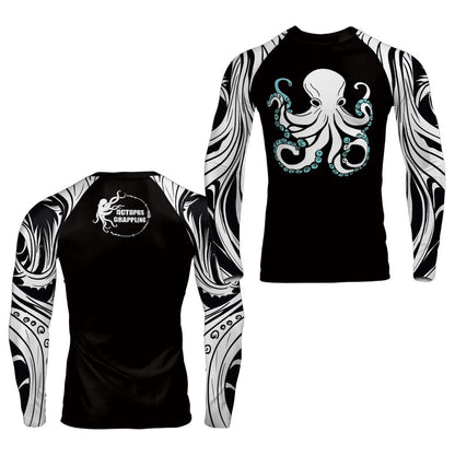OctoSurge: The Beginning (White Belt Edition) Long Sleeve Rashguard
