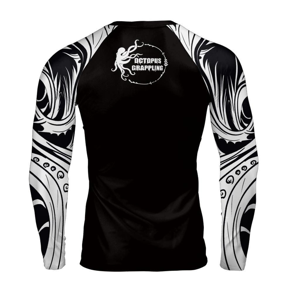 OctoSurge: The Beginning (White Belt Edition) Long Sleeve Rashguard