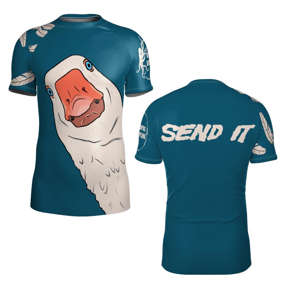 Send It Goose Short Sleeve Rashguard