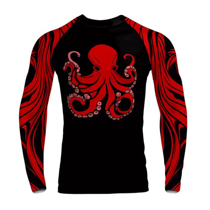 OctoSurge: The Apex (Black Belt Edition) Long Sleeve Rashguard